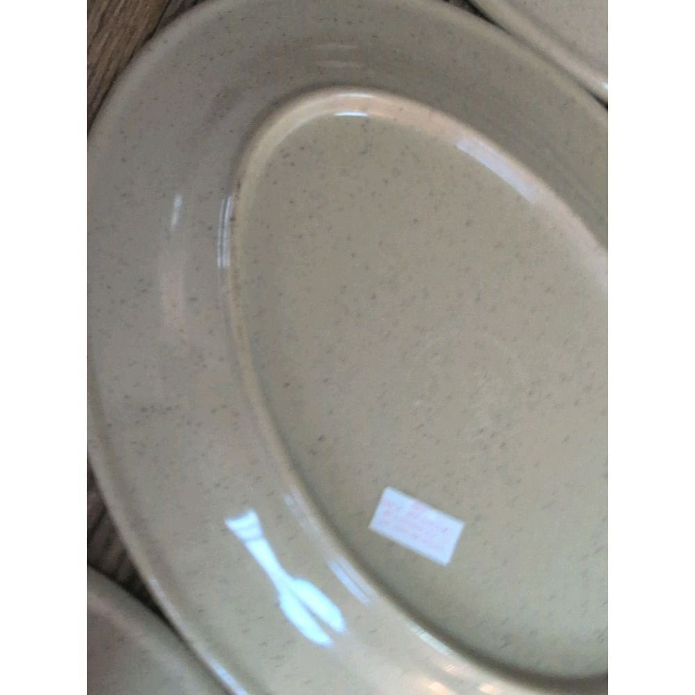 Tai Hong Wei Ware No 1609 Six 9" X 6.5" Oval Sushi Appetizer Plates (6) - Picture 14 of 16